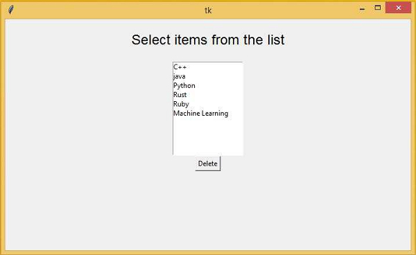 how-to-remove-multiple-selected-items-in-the-listbox-in-tkinter